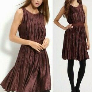 Theory Cadrian Plisse Dress - Size 4